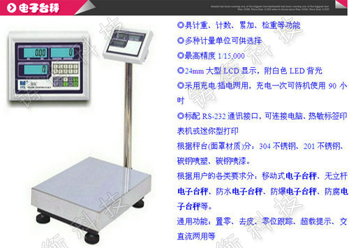 電子臺秤